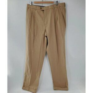 Pima Cotton Perma Ballin Brown Pants Mens Size 38‎
